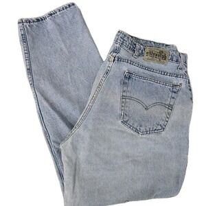 VTG 90s Levis SilverTab Loose Fit Baggy Jeans Mens Light Wash Denim Size 34